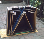 лодка складная  плоскодонка