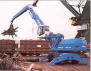 Перегружатели лома Fuchs Б/У