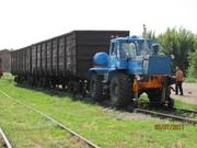 Колесно-рельсовый тягач КРТ-1