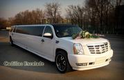 Аренда лимузина Cadillac Escalade белого цвета 