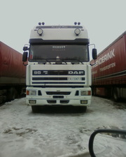 ДАФ 95(430л.с.) Сед.тягачь 1996г.в.кабина суперспейс, белый 30000у.е.