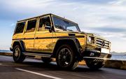 Прокат  Mercedes-Benz G55 белого/черного цвета для свадьбы.