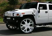 Прокат лимузина Hummer H2 белого,  черного цвета для свадьбы.