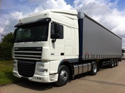 Грузовые автомобили DAF,  Volvo,  тягачи ,  автопоезд