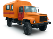 Автомастерская на шасси ГАЗ-33081 «Садко»,  4х4