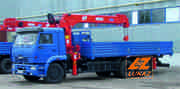 Камаз 65117 (Евро3) с кму Kanglim KS 1256G