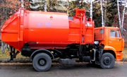 Мусоровоз с боковой загрузкой КО-449-05 на шасси КАМАЗ-53605