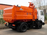 Мусоровоз с боковой загрузкой КО-449-17 на шасси МАЗ-4570W1