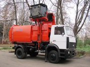 Мусоровоз с боковой загрузкой КО-449-33 на шасси МАЗ-5340В2