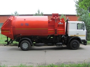 Мусоровоз с боковой загрузкой КО-449-35 на шасси МАЗ-5340В5