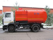Мусоровоз с боковой загрузкой КО-449-41 на шасси МАЗ-4380Р2