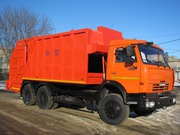Мусоровоз с задней загрузкой КО-427-02 на шасси КАМАЗ-65115