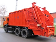 Мусоровоз с задней загрузкой КО-427-03 на шасси КАМАЗ-65115