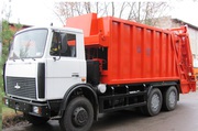 Мусоровоз с задней загрузкой КО-427-42 на шасси МАЗ-6312В3