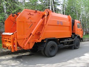 Vусоровоз с задней загрузкой КО-456-12 на шасси камаз-43255