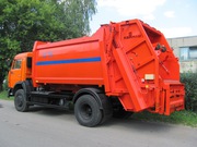 Мусоровоз с задней загрузкой КО-456-20 на шасси КАМАЗ-43253