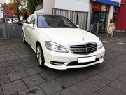 Mercedes-Benz S600 W221 c водителем. Аренда в Астане.