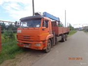 Камаз с Краном-манипулятором (камаз-65117)