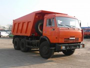 Услуга Камаза самосвала  на 15 тонн с погрущиком на 2 куба