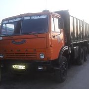 КАМАЗ-55102 c прицепом