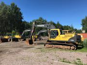 Гусеничный экскаватор Volvo EC240BLC