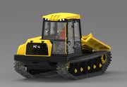 МГ-4 (ТТ-4М) гусеничный трелевочный трактор   