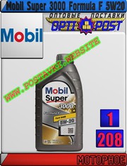 kC Моторное синтетическое масло  Mobil Super 3000 Formula F 5W20 Арт.: