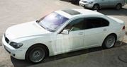 BMW-740 LONG (2005г). VIP-авто с англо-говорящим водителем